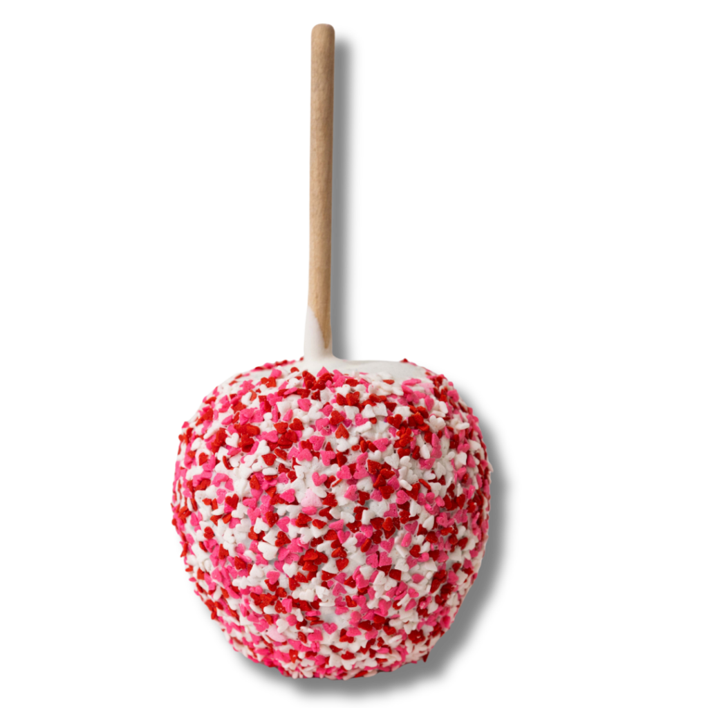 Valentine's Day Sprinkles Apple- Seasonal!