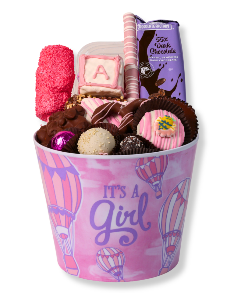Deluxe it's a Girl Gift Basket